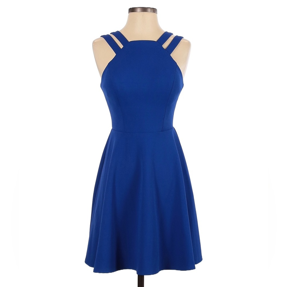 Royal Blue Strappy Dress
